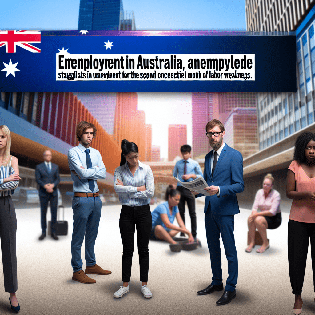 El empleo en Australia se estanca en junio y el desempleo sube al 4,3% por segundo mes consecutivo de debilidad laboral