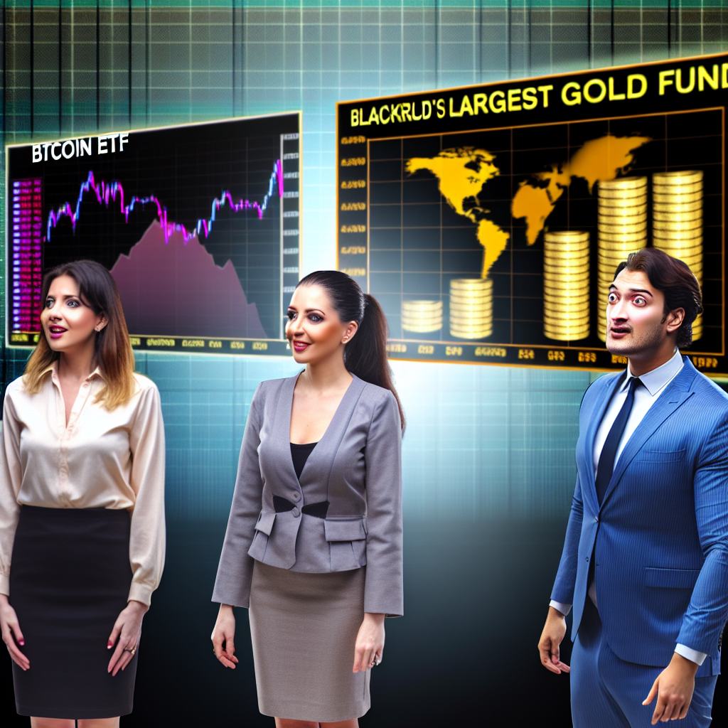 El ETF de bitcoin de BlackRock amenaza con superar en activos al mayor fondo de oro del mundo, según los analistas