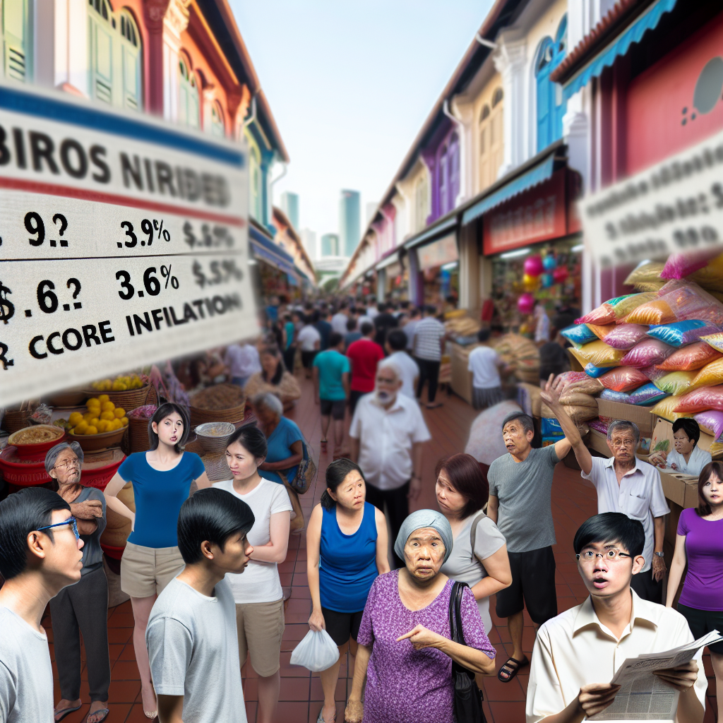 La inflación subyacente de Singapur sube un 0,6% en junio y se mantiene por debajo de las previsiones del mercado