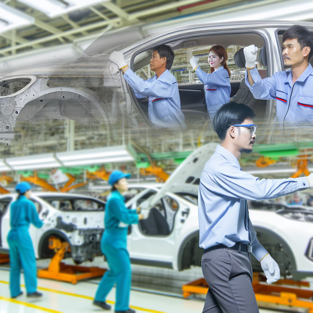 La producción de automóviles en Tailandia crece un 11,98% interanual en junio y encadena dos meses al alza